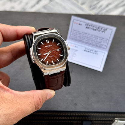 Premium MARTYN Master Lock Edition - Metal Body - High Grade Leather straps