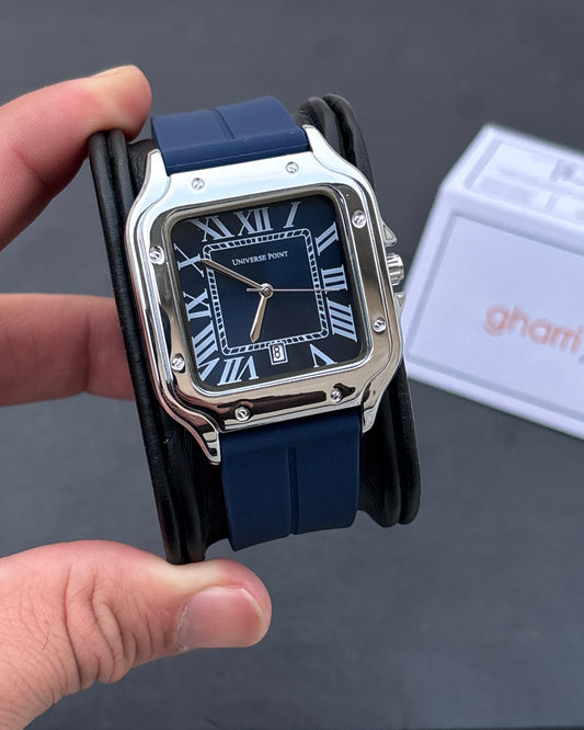 Retro Roman - With Date- Limited Edition Magnet Strap series - High Quality Ultra Comfortable Straps & Finish