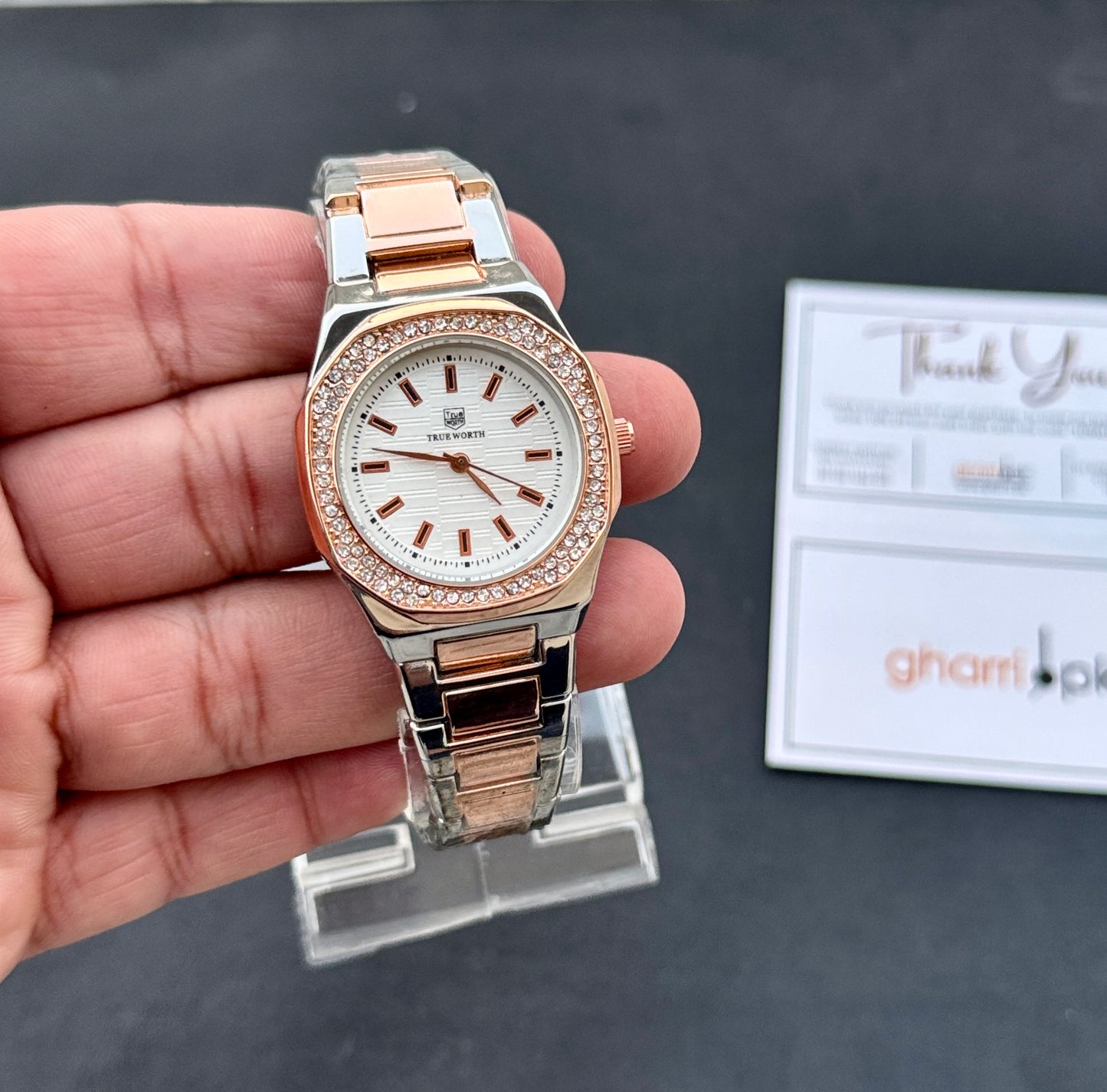 Latest - Original True Worth - Premium Zircon Enriched Edition - With Free Mystery Jewelry Box