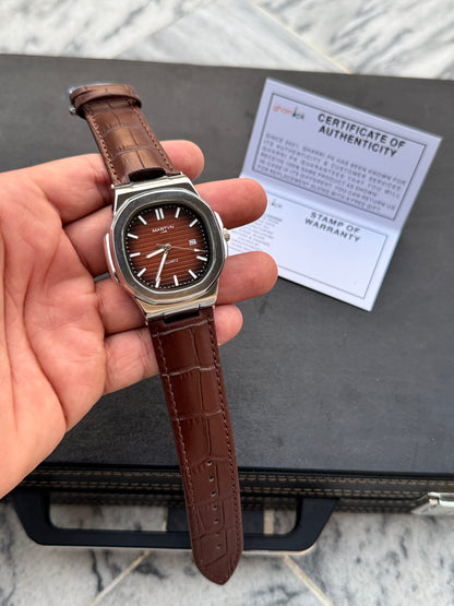 Premium MARTYN Master Lock Edition - Metal Body - High Grade Leather straps