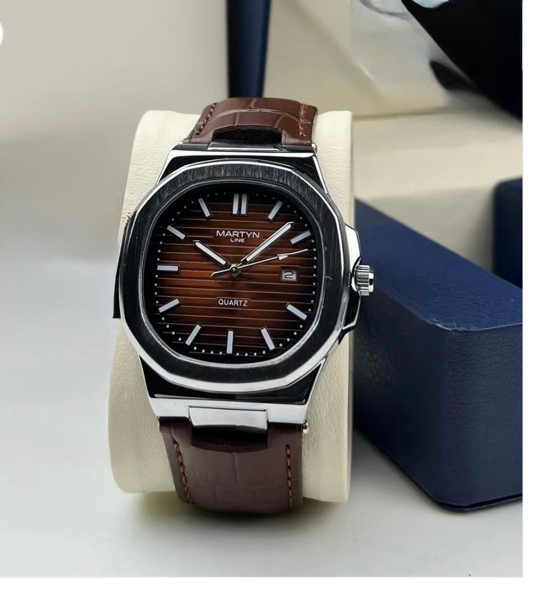 Premium MARTYN Master Lock Edition - Metal Body - High Grade Leather straps