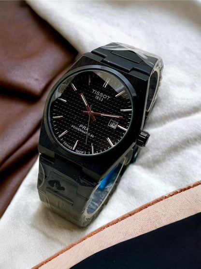 Black Edition - Tissot 1853 PRX - Mineral glass - Superlative Finish