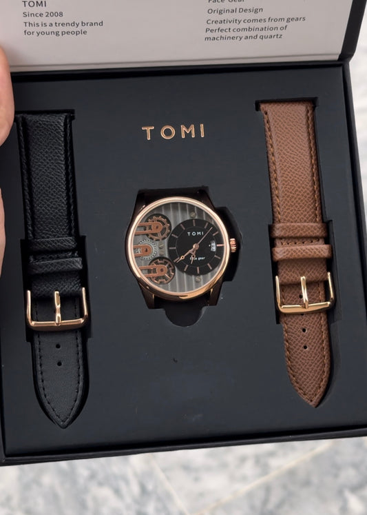 BOLD GOLD LIMITED EDITION - TOMI FaceGear - Dual Strap
