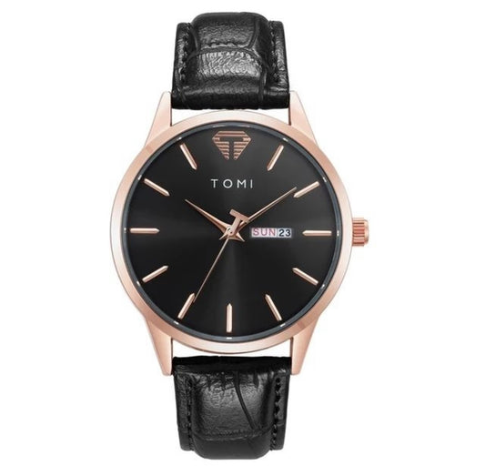 TOMI - Special Leather - Date & Day - Water Resistant