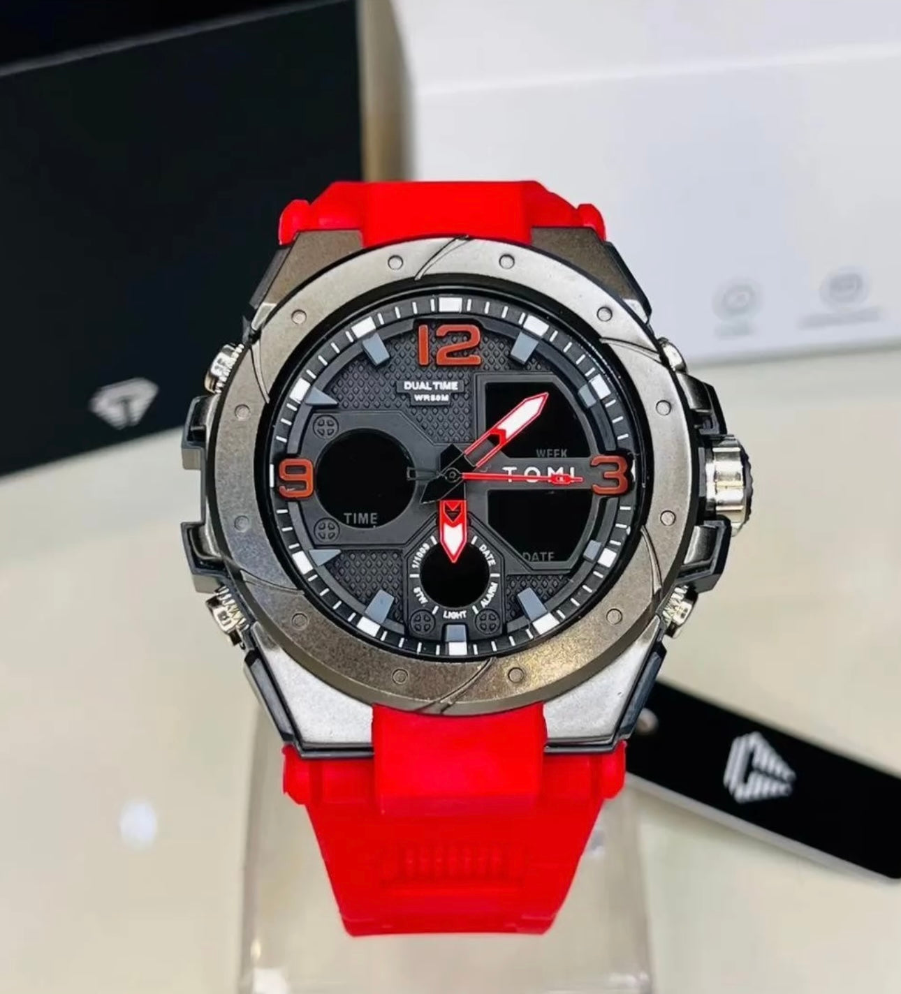 TOMI Submarine Series - Full Water Resistant (50M) - Product Red