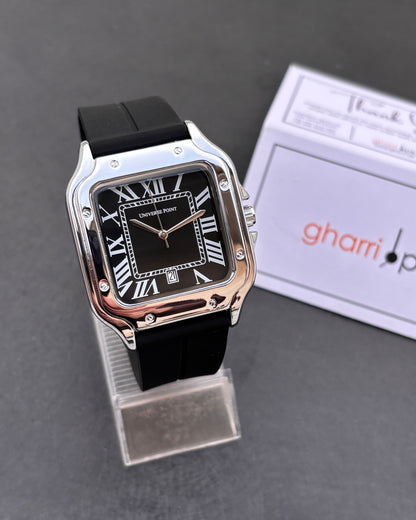 Retro Roman - With Date- Limited Edition Magnet Strap series - High Quality Ultra Comfortable Straps & Finish