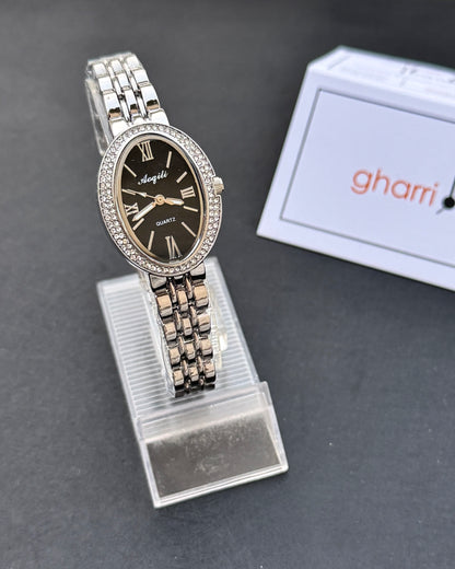 Oval Elegance 1.0 - Crystal Finish - Signature Edition - With Free Gift Packaging