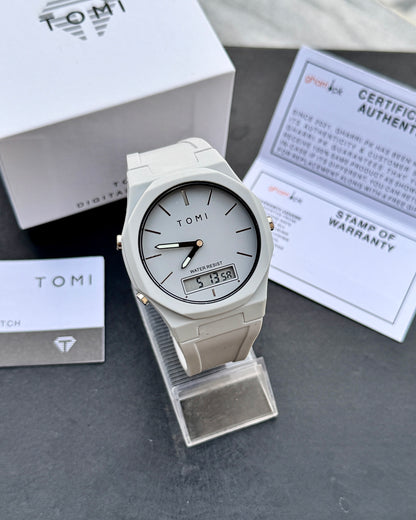 Pro 1.0 Edition - Latest TOMI Dual Time Model - Water Resistant Durable & Comfortable Straps