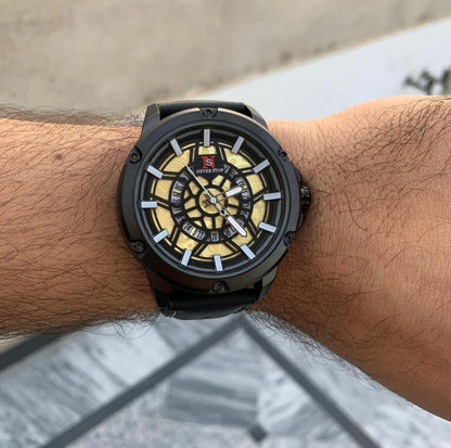 Never Stop Bold Series - Metal Body & Durable Leather