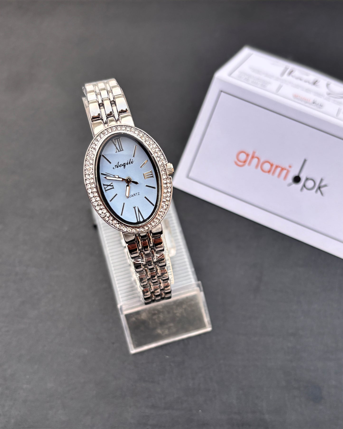 Oval Elegance 1.0 - Crystal Finish - Signature Edition - With Free Gift Packaging