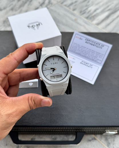 Pro 1.0 Edition - Latest TOMI Dual Time Model - Water Resistant Durable & Comfortable Straps