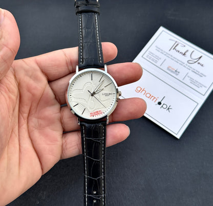 Latest LONGBO Series with Additional Pair of Strap - Solid Edition - 2025014