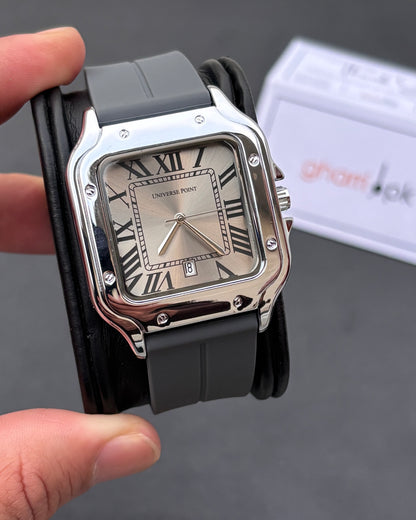 Retro Roman - With Date- Limited Edition Magnet Strap series - High Quality Ultra Comfortable Straps & Finish