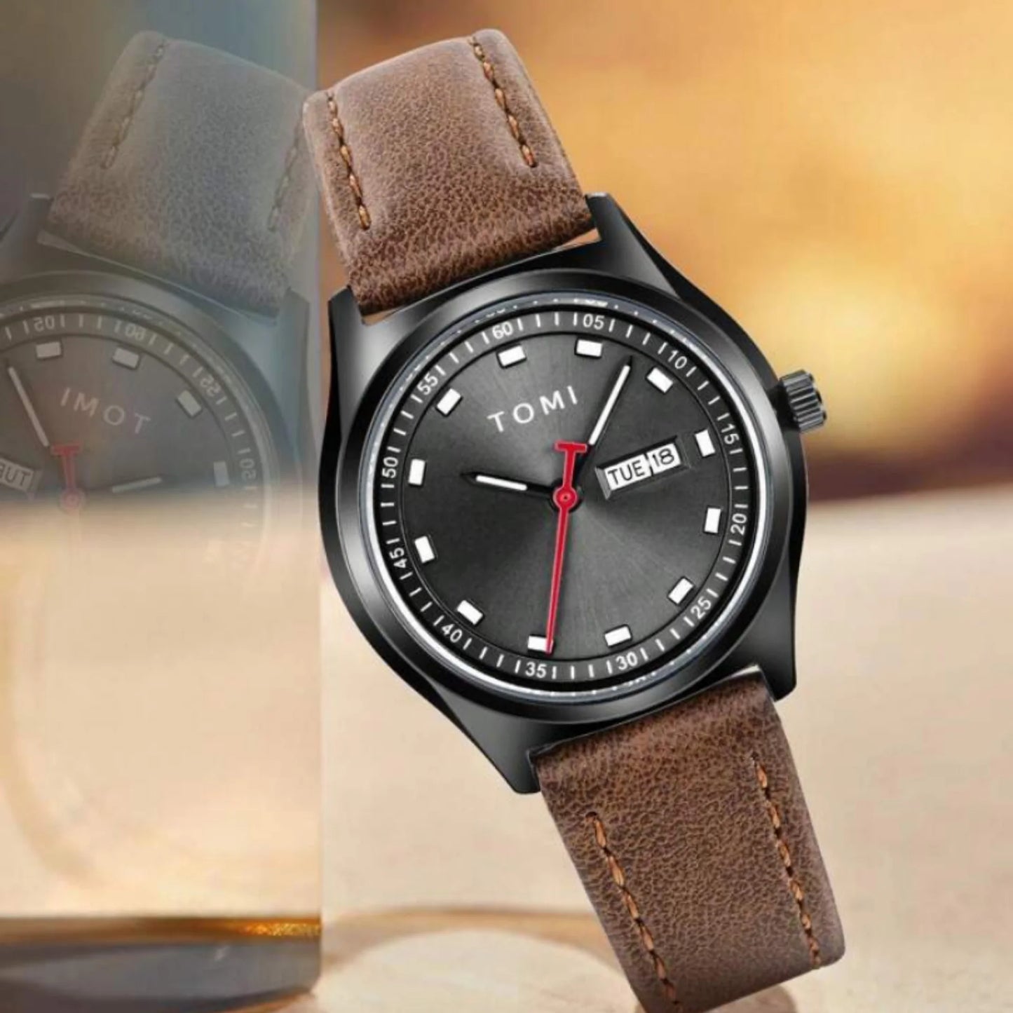 TOMI Limited Edition - High Quality Strap - Day & Date Edition