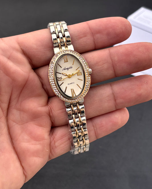 Oval Elegance 1.0 - Crystal Finish - Signature Edition - With Free Gift Packaging