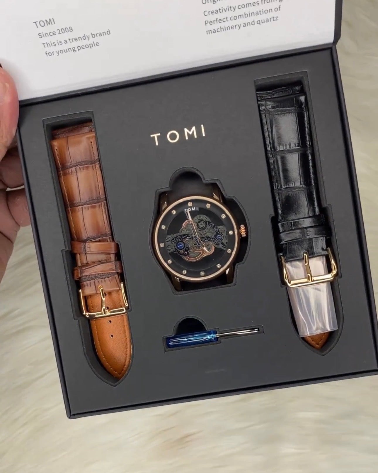 TOMI FaceGear - Skeleton Edition - Dual Strap
