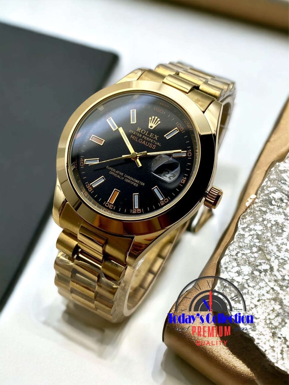 Limited Edition MILGAUSS - RLX Series - Mineral glass - Ultra premium chain & Lock