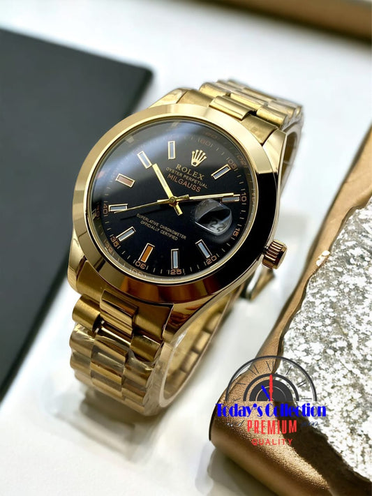 Limited Edition MILGAUSS - RLX Series - Mineral glass - Ultra premium chain & Lock