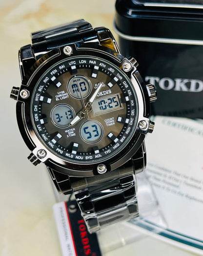 Original - Dual time - Heavy weight Series - Stainless Steel