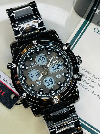 Original - Dual time - Heavy weight Series - Stainless Steel