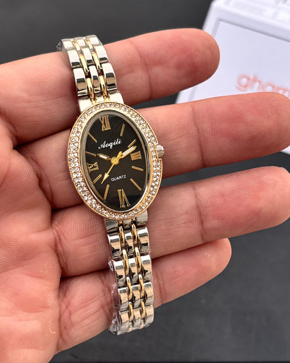 Oval Elegance 1.0 - Crystal Finish - Signature Edition - With Free Gift Packaging