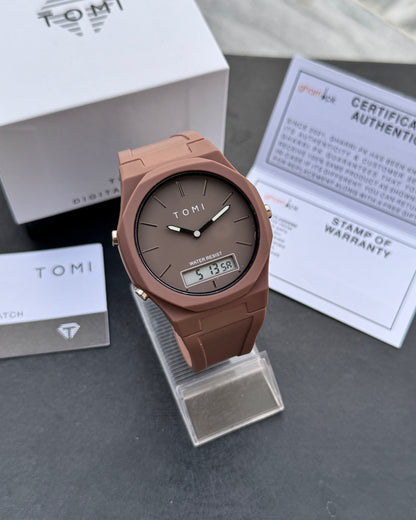 Pro 1.0 Edition - Latest TOMI Dual Time Model - Water Resistant Durable & Comfortable Straps