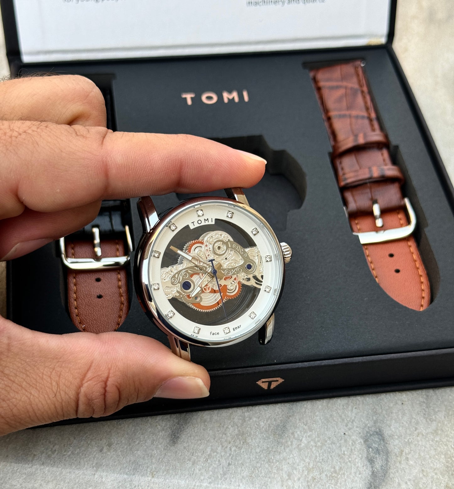 TOMI FaceGear - Skeleton Edition - Dual Strap