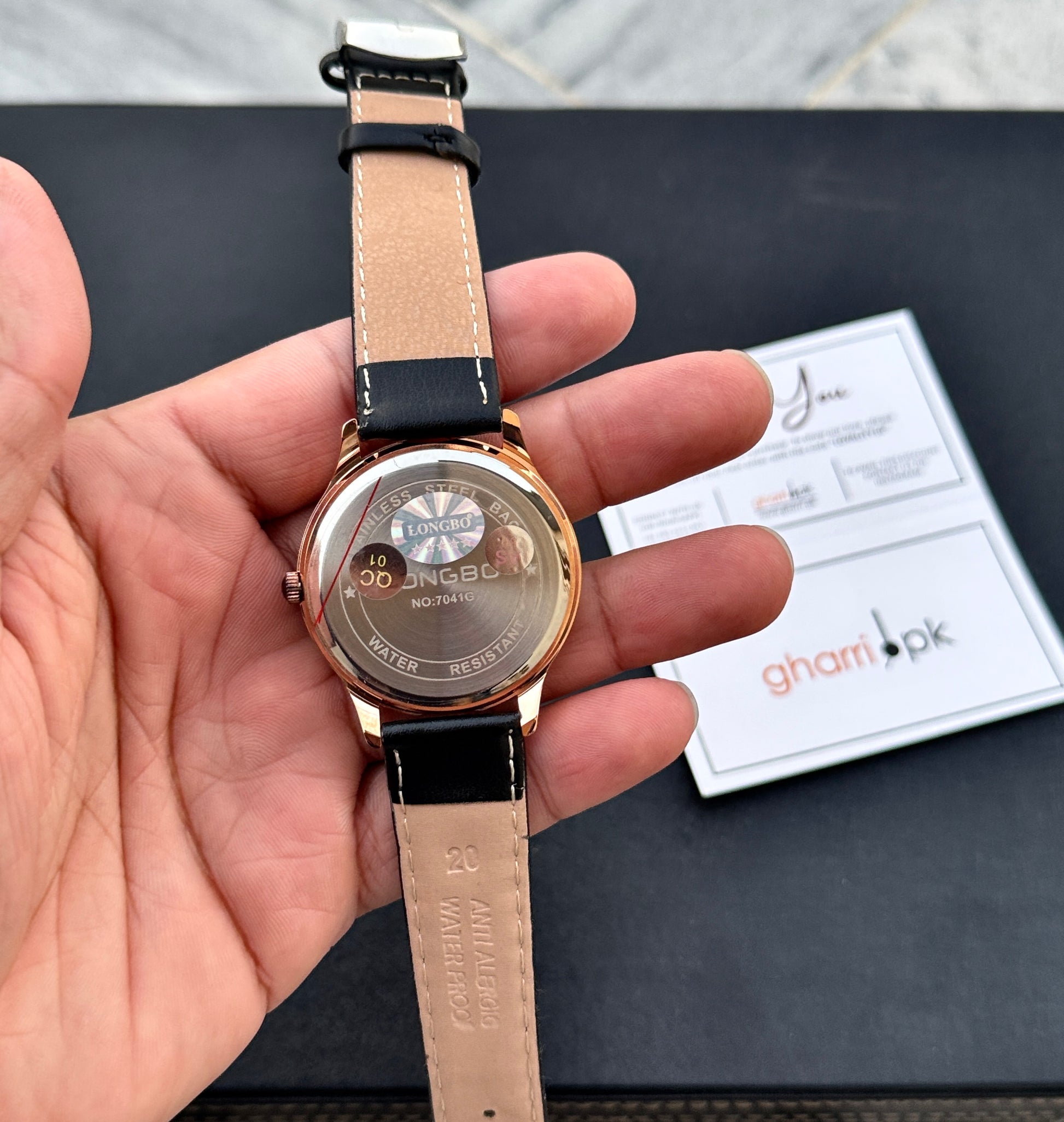 Latest LONGBO Series with Additional Pair of Strap Solid Edition 2025019