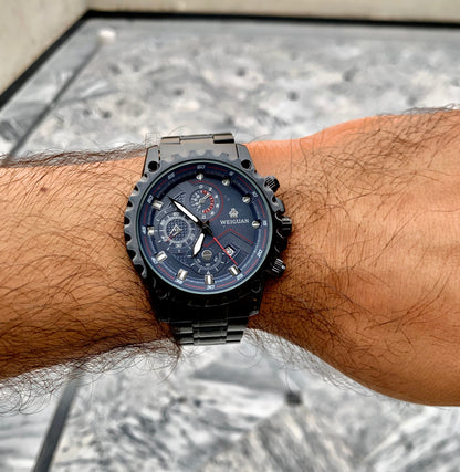 Police Gear - Limited Edition - Crystal Finish - Sweep Movement