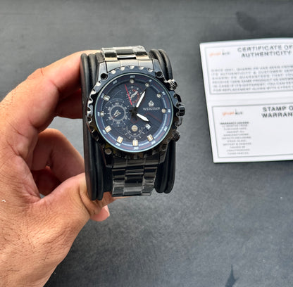 Police Gear - Limited Edition - Crystal Finish - Sweep Movement