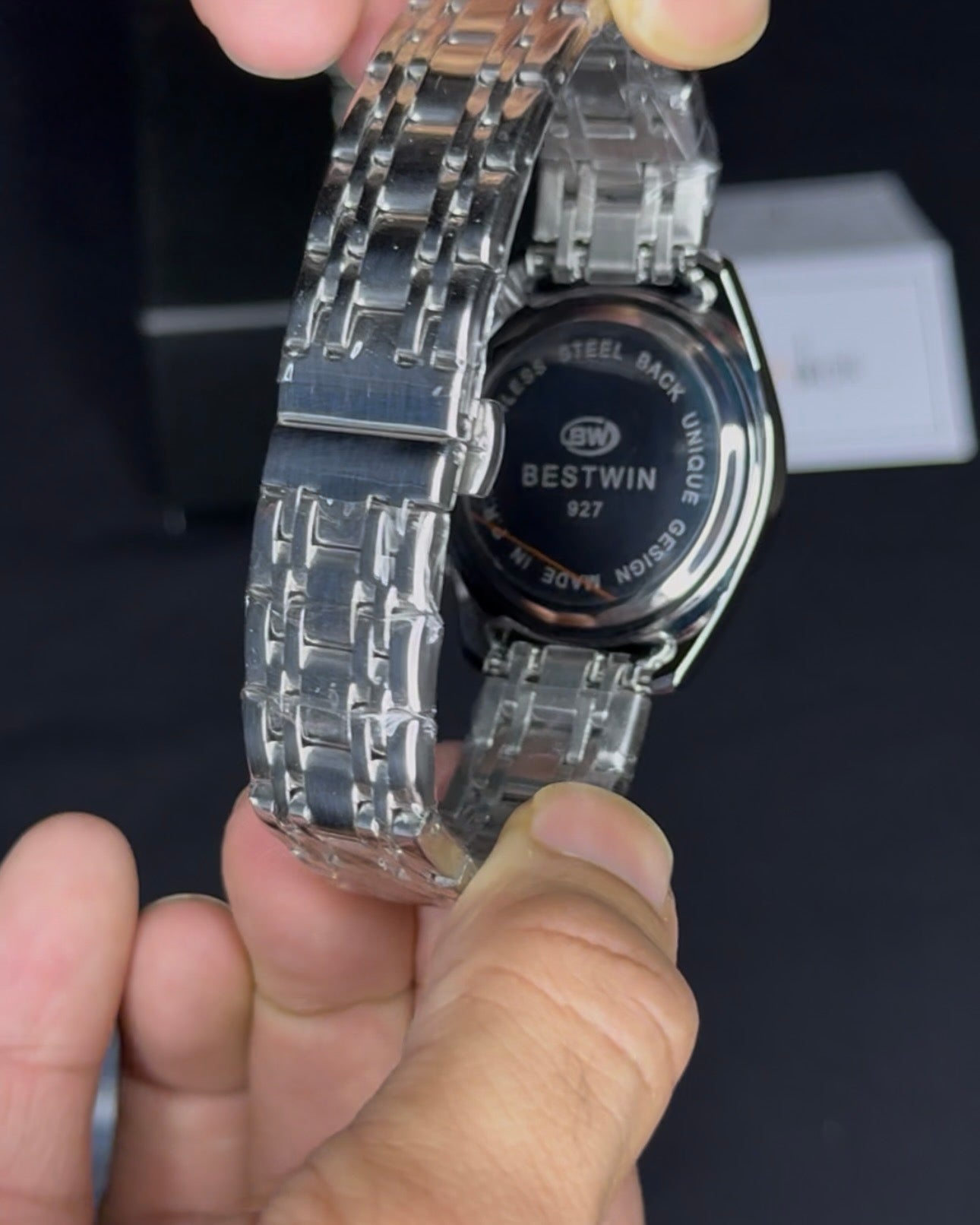 Original BESTWIN - High Grade Heavy Weight Series - Mineral glass - Full Chronograph