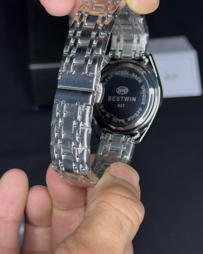 Original BESTWIN - High Grade Heavy Weight Series - Mineral glass - Full Chronograph