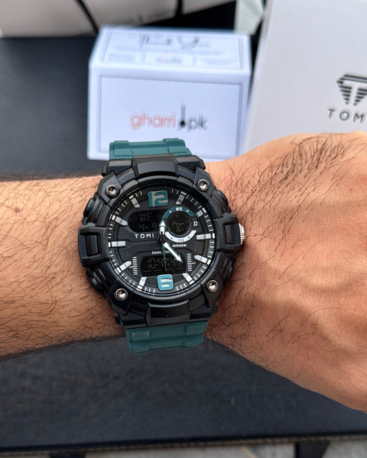 Sports Edition - TOMI Dual Time - Water Resistant Durable & Comfortable Straps