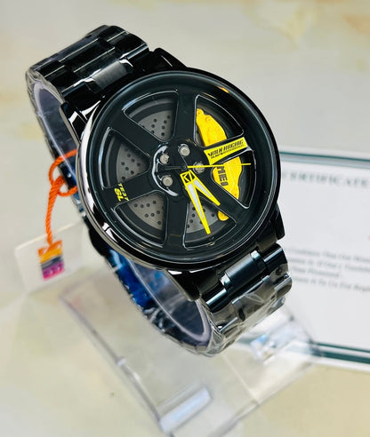 GYRO WHYL - Rotating Alloy Wheel -  Stainless Steel