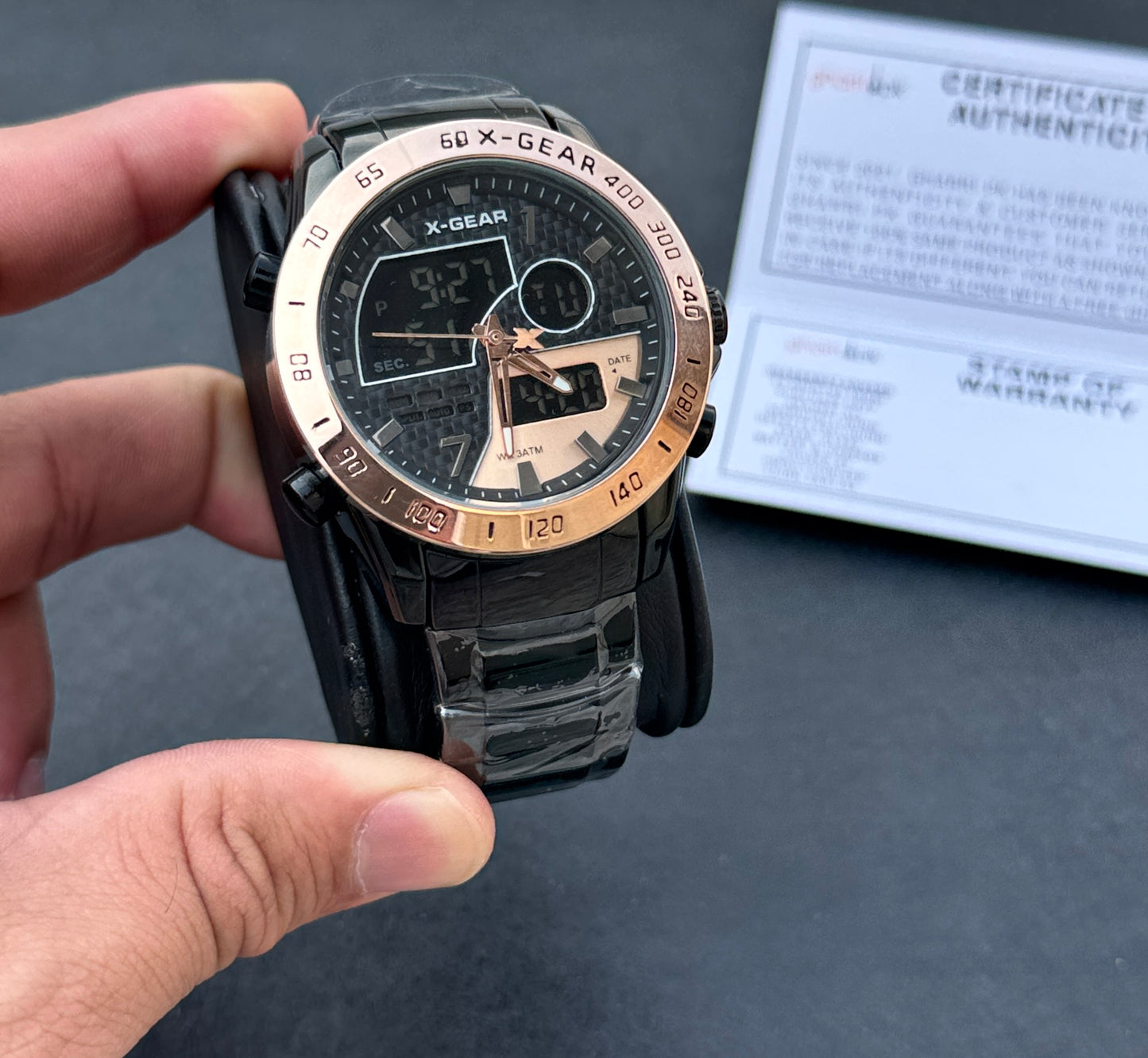 Original X-GEAR - Dual time - Heavy Weight Series (+170gm) - Ultra durable colours