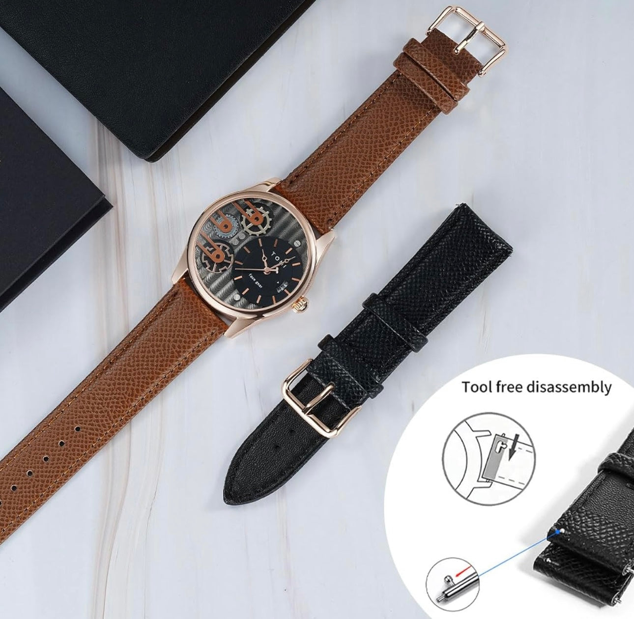 BOLD GOLD LIMITED EDITION - TOMI FaceGear - Dual Strap