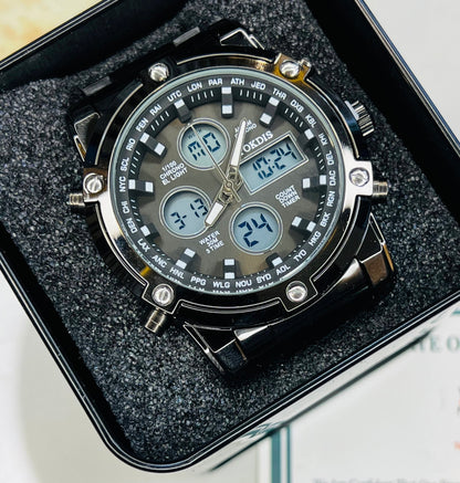 Original - Dual time - Heavy weight Series - Stainless Steel