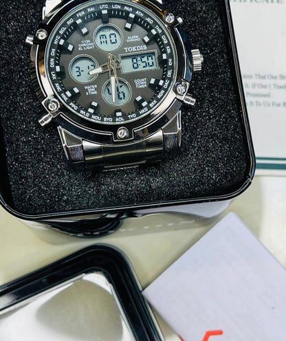 Original - Dual time - Heavy weight Series - Stainless Steel