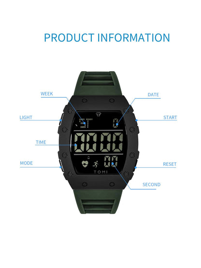 TOMI Digital Series - Richard Mille style- Full Water Resistant