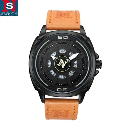 Never Stop Bold Series - Metal Body & Durable Leather