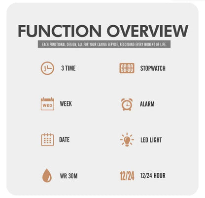 Original SKMEI - 3 time Chrono - Alloy Case - Water Resistant (30M)