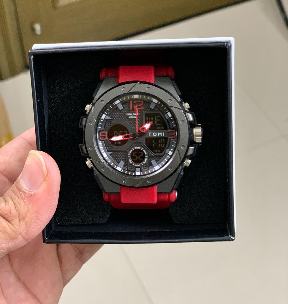 TOMI Submarine Series - Full Water Resistant (50M) - Product Red