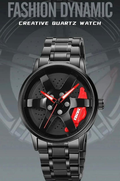 GYRO WHYL - Rotating Alloy Wheel -  Stainless Steel