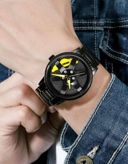 GYRO WHYL - Rotating Alloy Wheel -  Stainless Steel