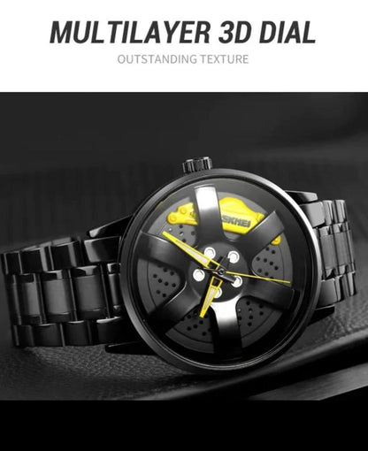 GYRO WHYL - Rotating Alloy Wheel -  Stainless Steel