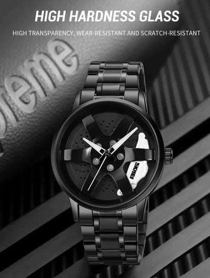 GYRO WHYL - Rotating Alloy Wheel -  Stainless Steel