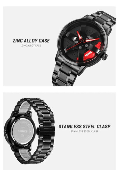 GYRO WHYL - Rotating Alloy Wheel -  Stainless Steel