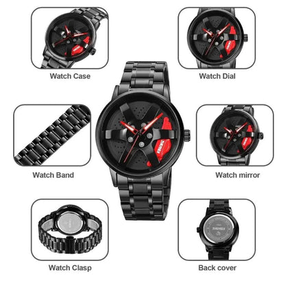 GYRO WHYL - Rotating Alloy Wheel -  Stainless Steel