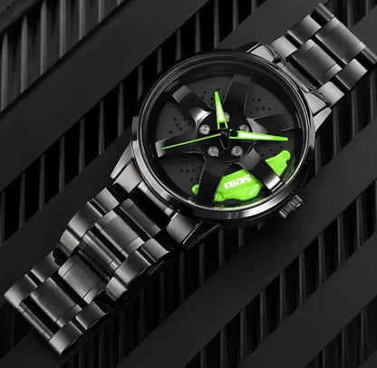 GYRO WHYL - Rotating Alloy Wheel -  Stainless Steel