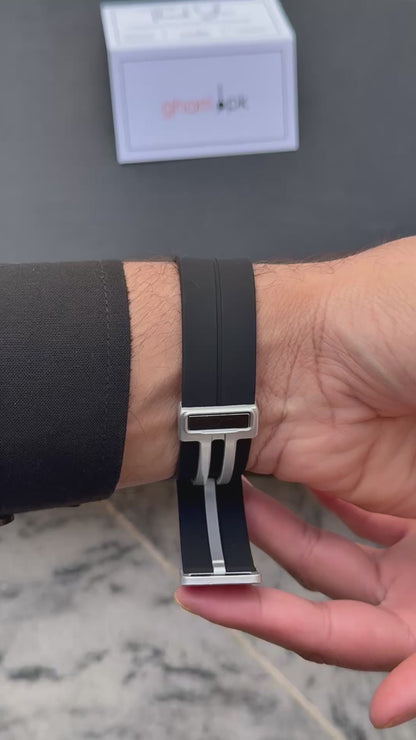 Hexa Silver Tempest - Ultra Comfortable & Durable Straps - High Quality Magnet Lock - Latest Edition